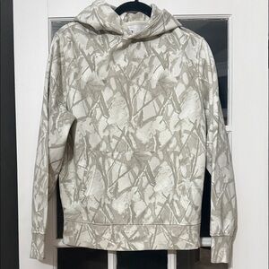 Old Navy “white trees” camo hoodie
